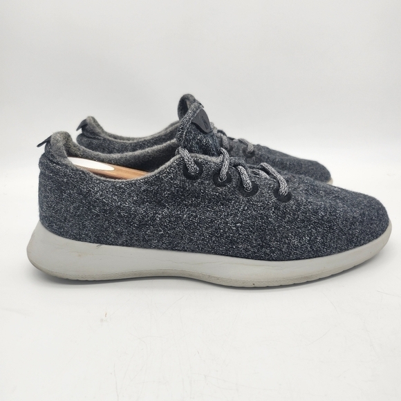 Allbirds Merino Wool Runners Lace Up Sneakers Shoes Mens Size 11 Natural Gray - Picture 2 of 16